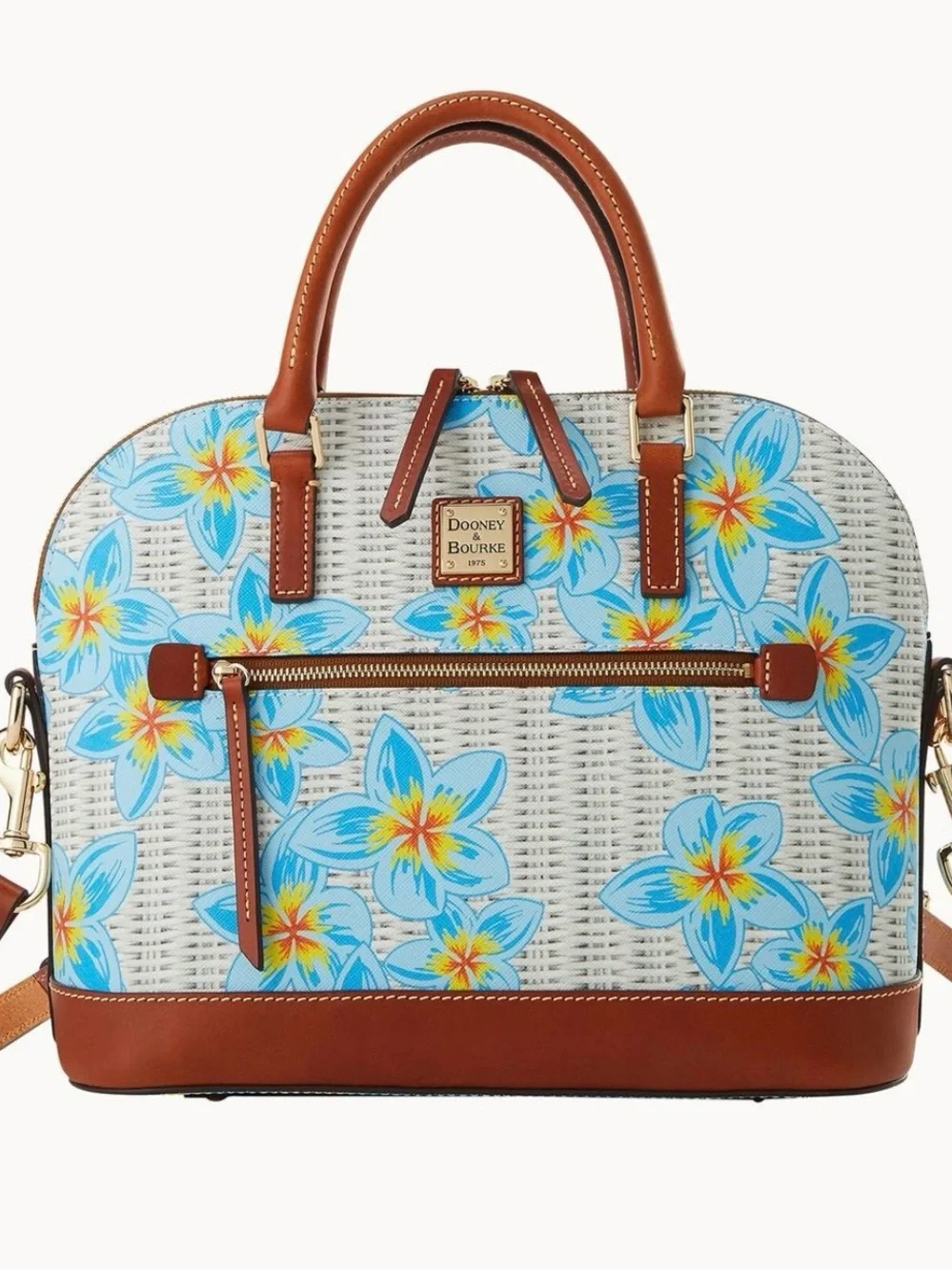 Dooney & Bourke Plumeria Domed Satchel